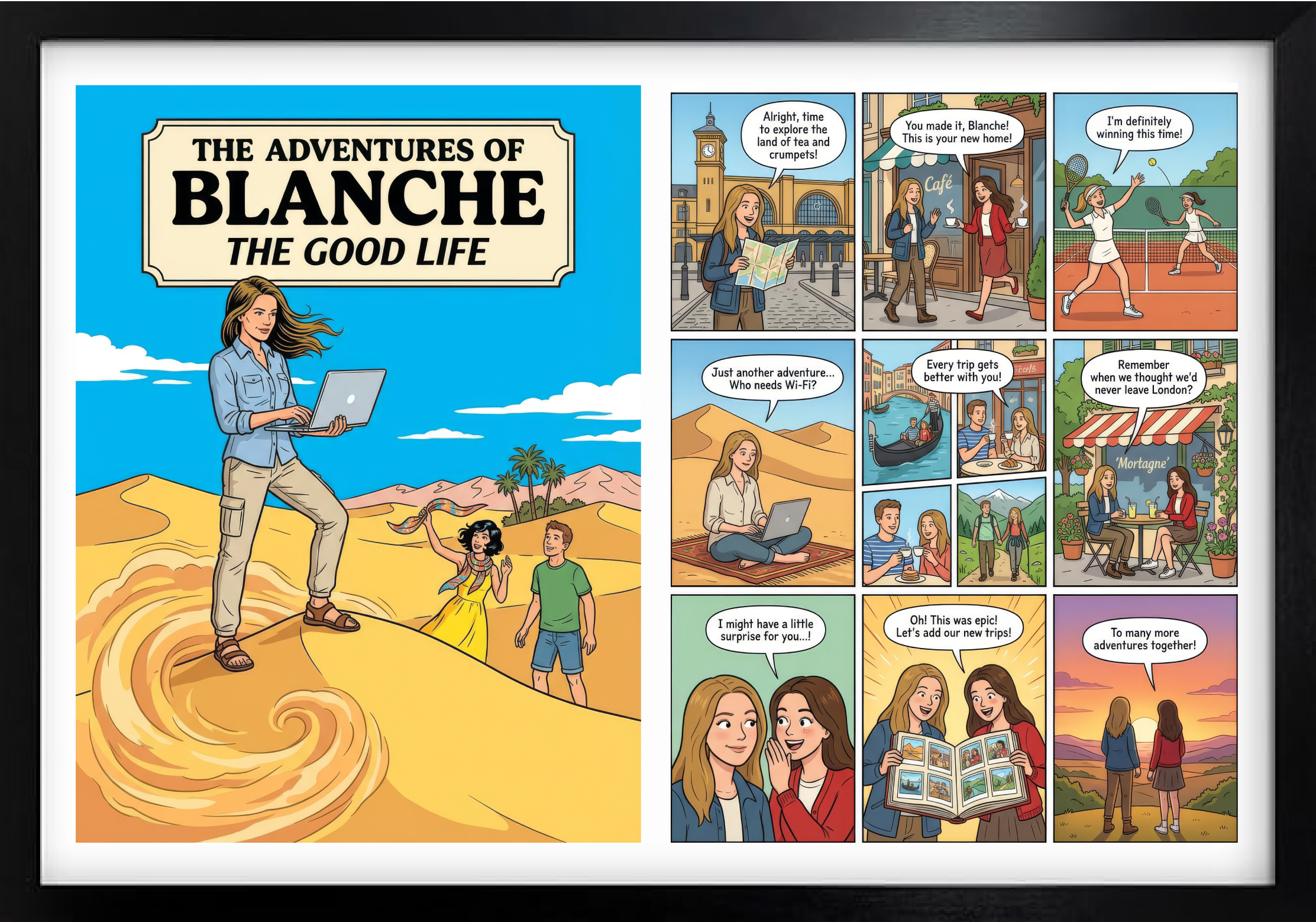 Blanche & Her Circle